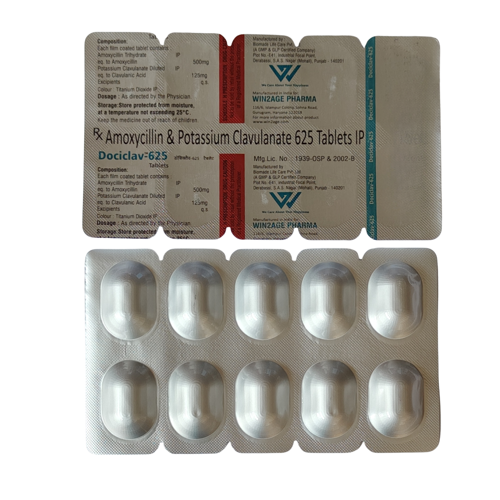 Dociclav-625 Tablets